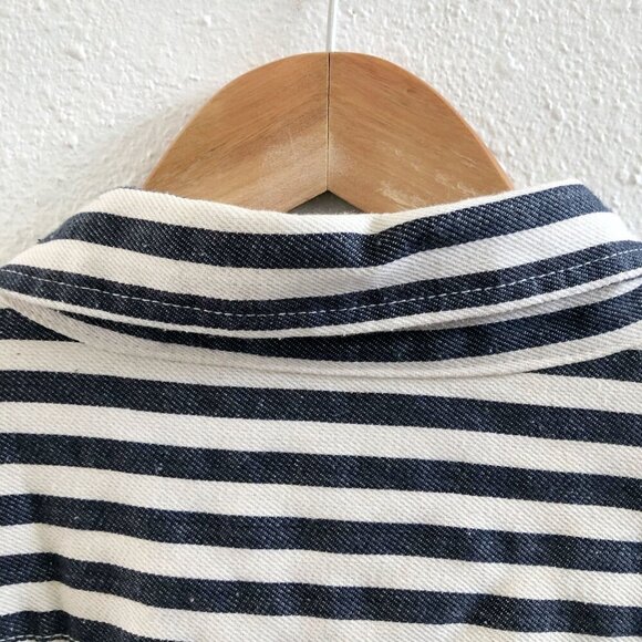 OKONKWO Long Sleeve Striped Button Down Shirt Size 2XL - Picture 4 of 9